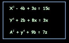 Operación algebraica